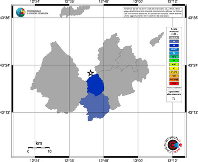 Mappa MCS - territori comuni