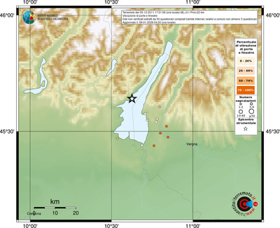 Mappa comuni con almeno 3 questionari