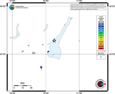 Mappa EMS - territori località