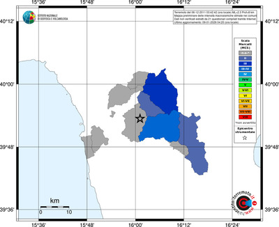 Mappa MCS - territori comuni
