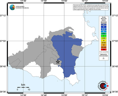 Mappa MCS - territori comuni
