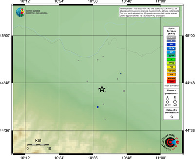 Mappa EMS - località