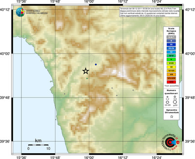 Mappa EMS - località