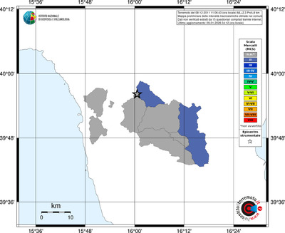 Mappa MCS - territori comuni