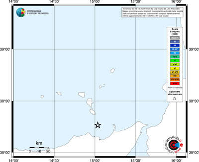 Mappa EMS - territori località