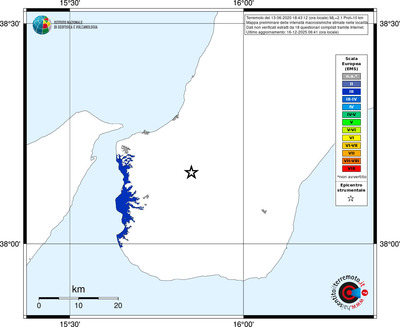 Mappa EMS - territori località
