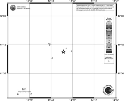 Mappa EMS - territori località