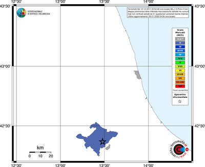 Mappa MCS - territori comuni