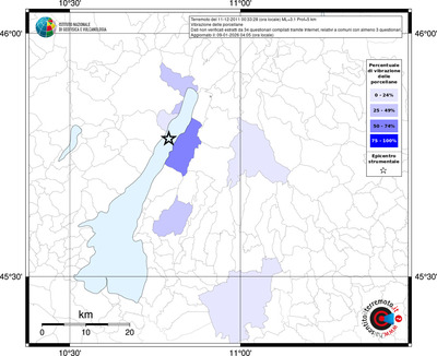 Mappa territorio comunale con almeno 3 questionari