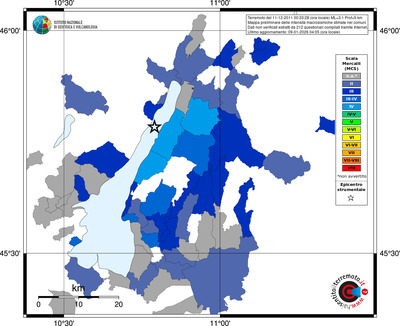 Mappa MCS - territori comuni