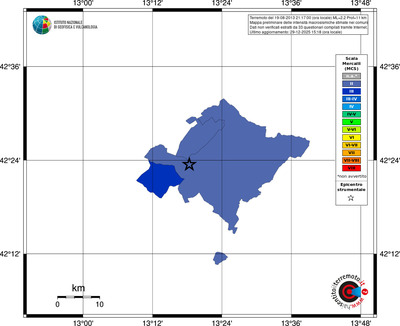 Mappa MCS - territori comuni