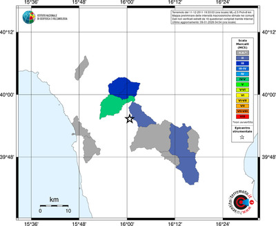 Mappa MCS - territori comuni