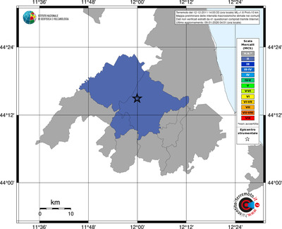 Mappa MCS - territori comuni