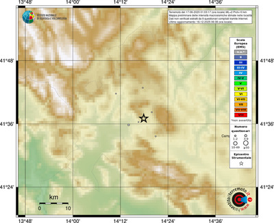 Mappa EMS - località