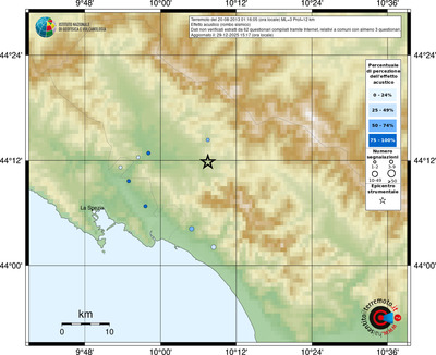 Mappa comuni con almeno 3 questionari