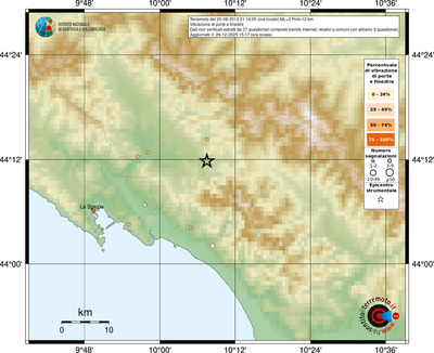Mappa comuni con almeno 3 questionari