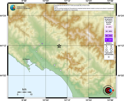 Mappa comuni con almeno 3 questionari
