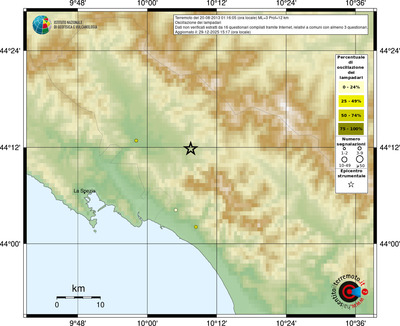 Mappa comuni con almeno 3 questionari