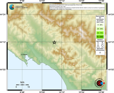 Mappa comuni con almeno 3 questionari
