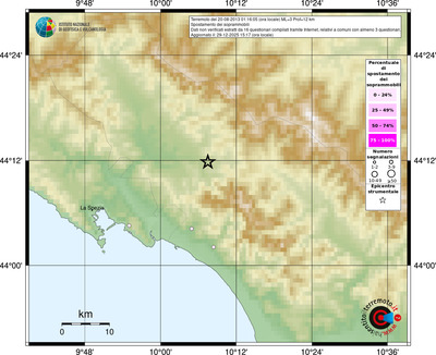 Mappa comuni con almeno 3 questionari