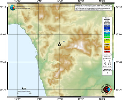 Mappa EMS - località