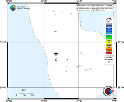 Mappa MCS - territori località