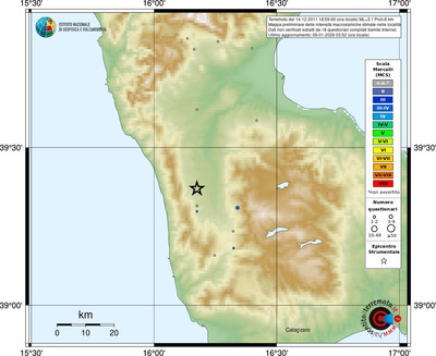 Mappa MCS - località