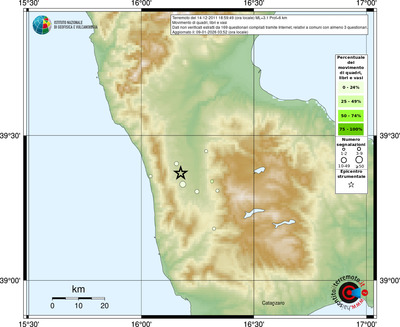 Mappa comuni con almeno 3 questionari