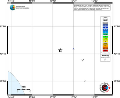 Mappa MCS - territori località