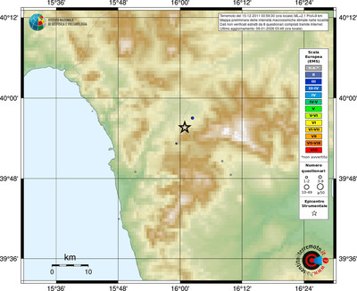 Mappa EMS - località