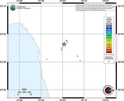 Mappa MCS - territori località