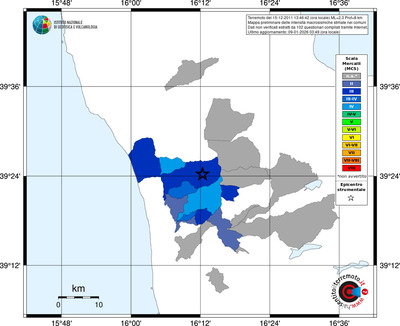 Mappa MCS - territori comuni