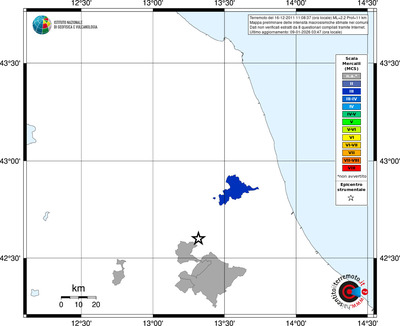 Mappa MCS - territori comuni