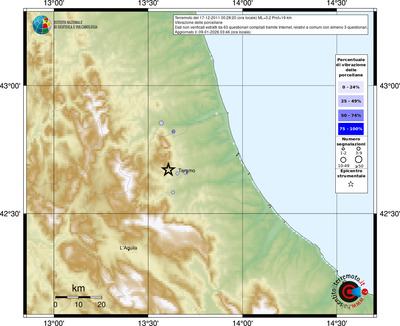 Mappa comuni con almeno 3 questionari