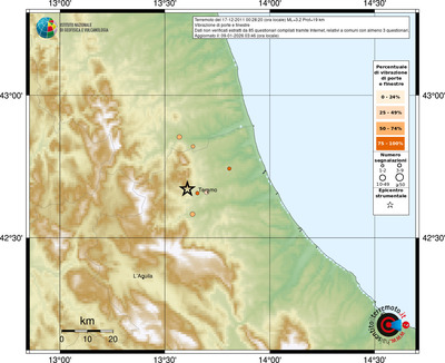 Mappa comuni con almeno 3 questionari