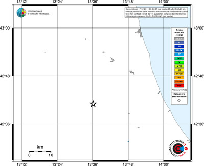 Mappa MCS - territori località