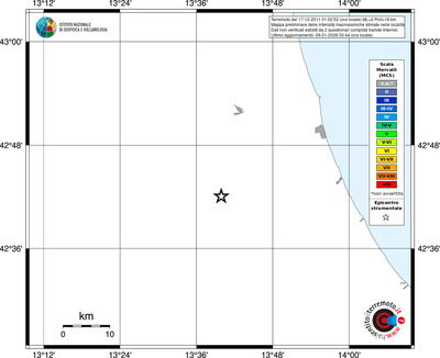 Mappa MCS - territori località