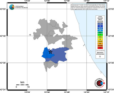 Mappa MCS - territori comuni