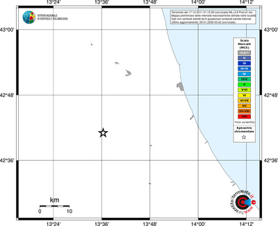 Mappa MCS - territori località
