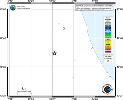 Mappa MCS - territori località