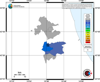 Mappa MCS - territori comuni