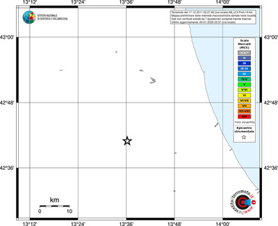 Mappa MCS - territori località