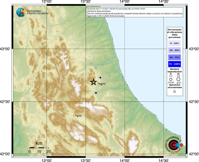 Mappa comuni con almeno 3 questionari