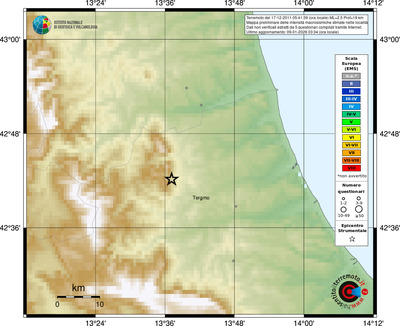 Mappa EMS - località