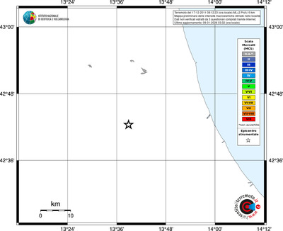 Mappa MCS - territori località