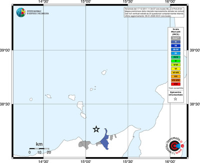 Mappa MCS - territori comuni