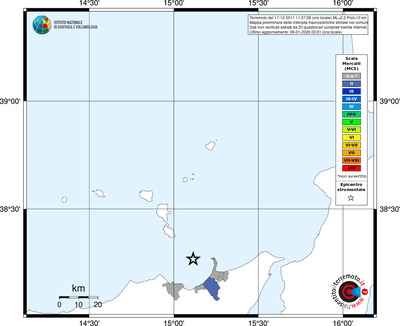 Mappa MCS - territori comuni