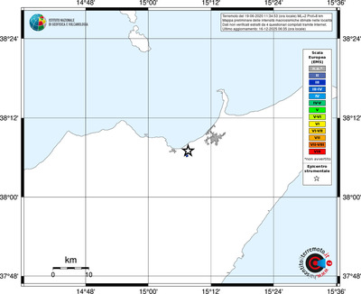 Mappa EMS - territori località