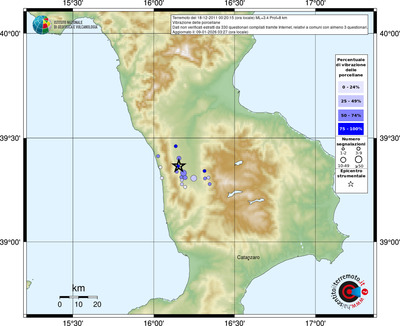 Mappa comuni con almeno 3 questionari