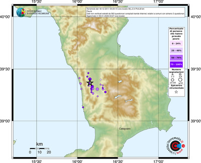 Mappa comuni con almeno 3 questionari